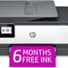 HP OfficeJet Pro 8025e Wireless Color All-in-One Printer with bonus 6 free months Instant Ink with HP+ (1K7K3A)